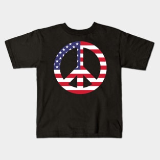 Peaceful Sign Kids T-Shirt